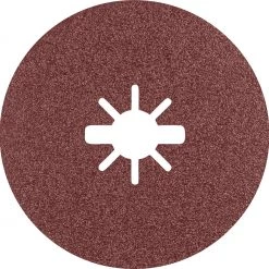 Bosch Bleu Accessoires Disque Fibreu Et Abrasif 2608621784 Expert R781 Disque En Fibre Céramique Prismatique X-LOCK 125 Mm, 22,23 Mm, K80, 5 Pièces