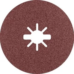 Bosch Bleu Accessoires Disque Fibreu Et Abrasif 2608621796 Expert R781 X-LOCK Disque En Fibre Céramique Prismatique 125 Mm, 22,23 Mm K80