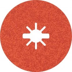 Bosch Bleu Accessoires Disque Fibreu Et Abrasif 2608621820 Expert R782 X-LOCK Disque En Fibre Céramique Prismatique 115 Mm, 22,23 Mm, K36