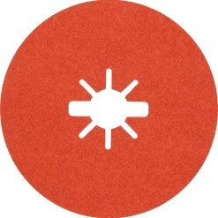 Bosch Bleu Accessoires Disque Fibreu Et Abrasif 2608621825 Expert R782 X-LOCK Disque En Fibre Céramique Prismatique 125 Mm, 22,23 Mm, K60