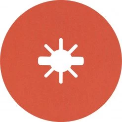 Bosch Bleu Accessoires Disque Fibreu Et Abrasif 2608621827 Expert R782 Disque Prismatique En Fibre Céramique X-LOCK 125 Mm, 22,23 Mm, K120