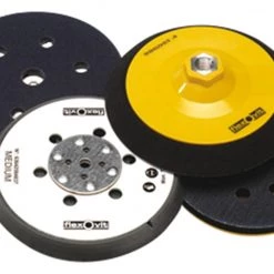 Flexovit Disque De Support 66261052715 Tampon D'appui Tige En Nylon Moyennement Dure 125 Mm M14