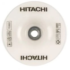 HIKOKI Accessoires Disque De Support 753802 Plateau Support Mi-dur Pour Disque Fibre 125 Mm M14