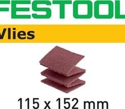 Festool Accessoires Tampon Abrasif Abrasif Vlies 115x152 MD 100 VL/25 Vlies 201115