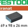 Festool Accessoires Éponge Abrasive Éponge De Ponçage 69x98x26 120 GR/6 Granat 201082
